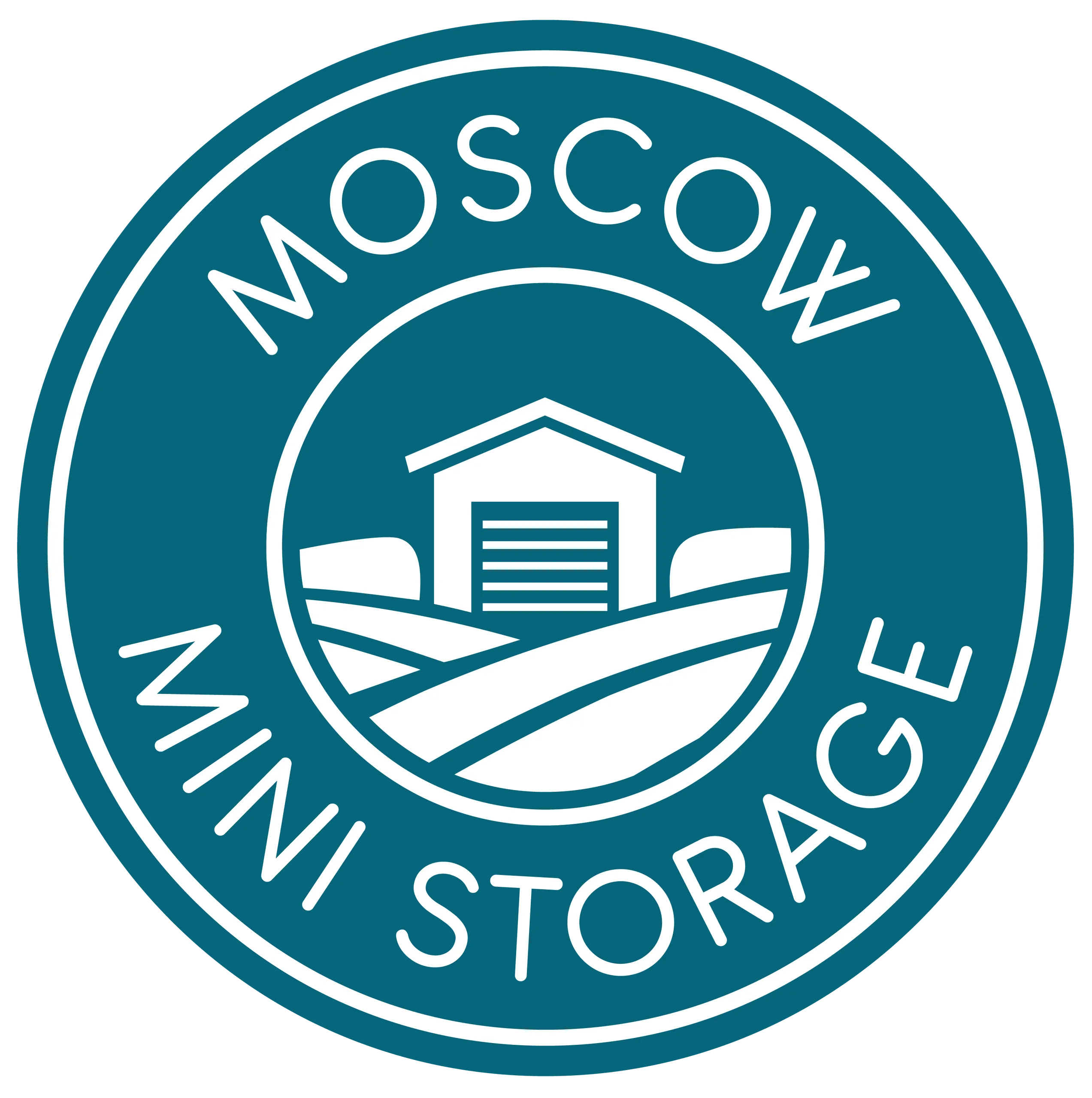 Moscow Mini Storage badge logo